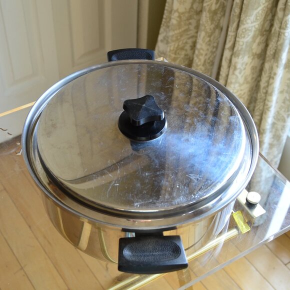 EKCO Tri-Clad 304 SS with Titanium Stock Pot Stainless Steel Large - Picture 4 of 14